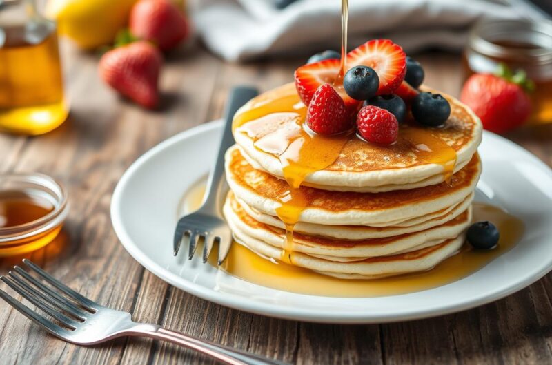 Easy 3-Ingredient Cottage Cheese Pancakes Recipe