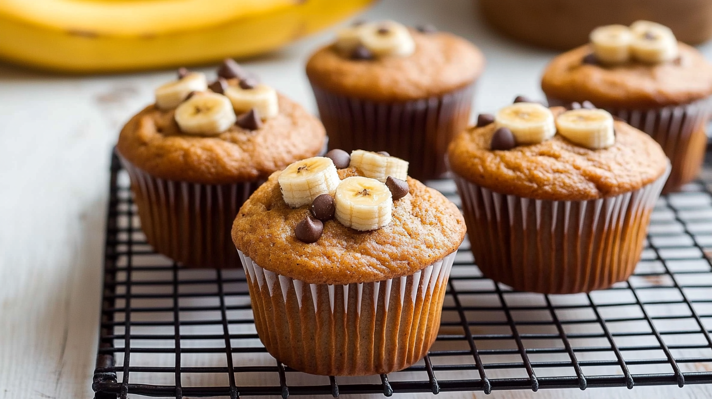 Banana Protein Muffins Recipe