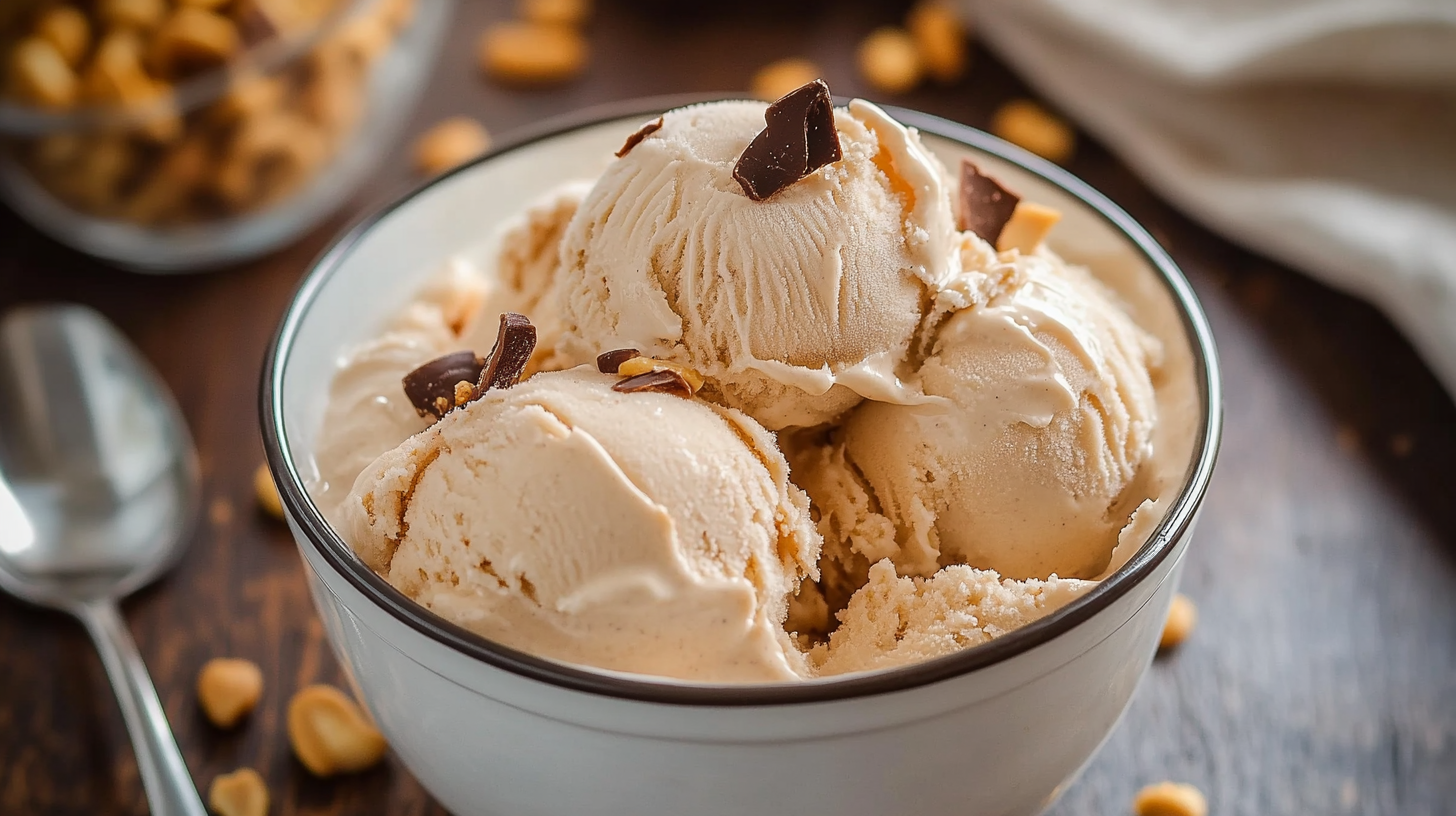 Peanut Butter Cottage Cheese Ice Cream Recipe