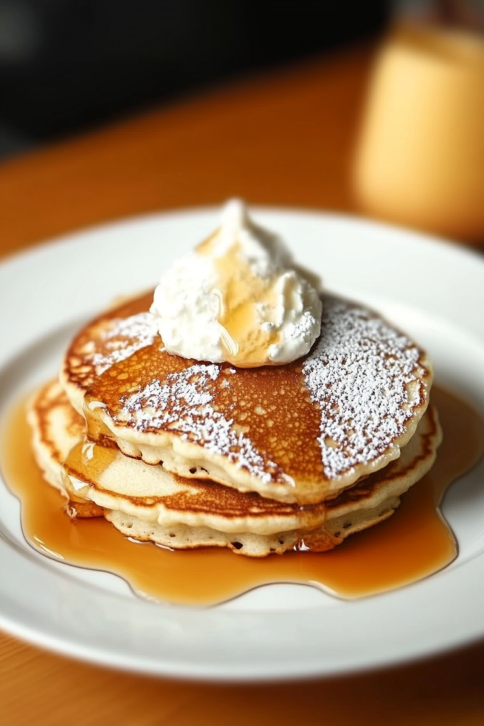 Fluffy Cottage Cheese Pancakes with Just 3 Ingredients!
