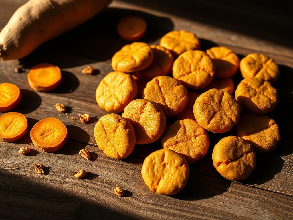 3-Ingredient Sweet Potato Dog Cookies