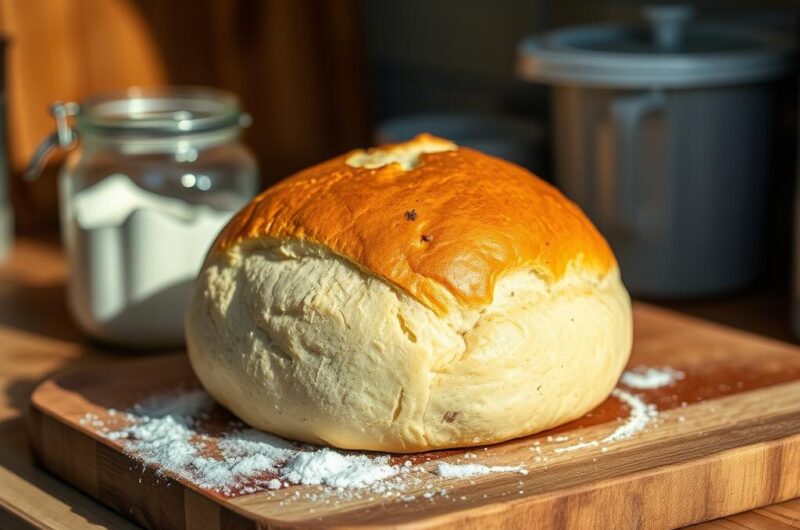 Easy 3-Ingredient Bread (No Yeast, No Milk)