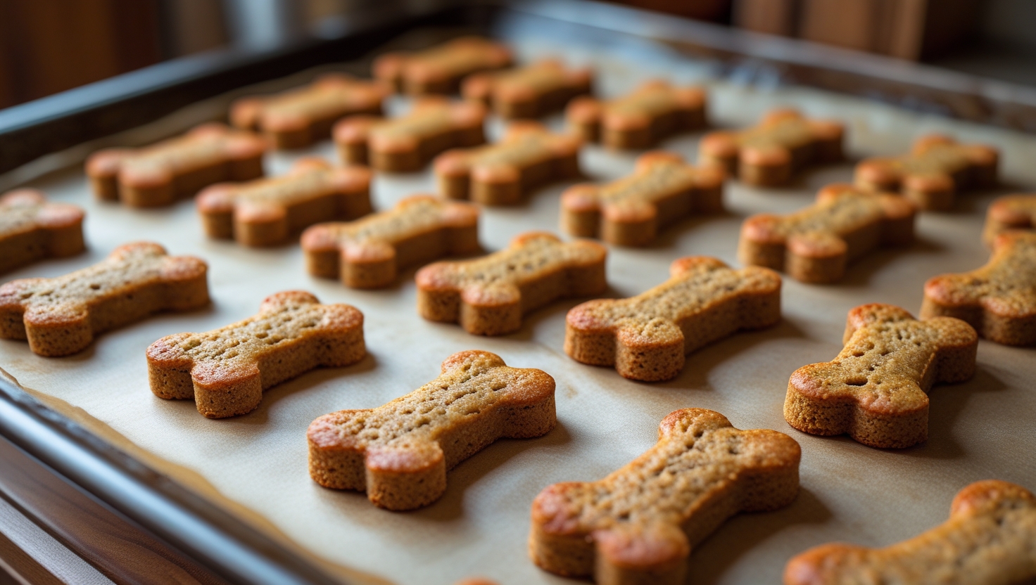 The Best Easy 3-Ingredient Pumpkin Dog Treats